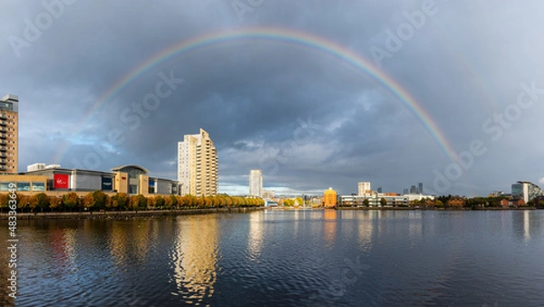 Obraz Rainbow at the Quays