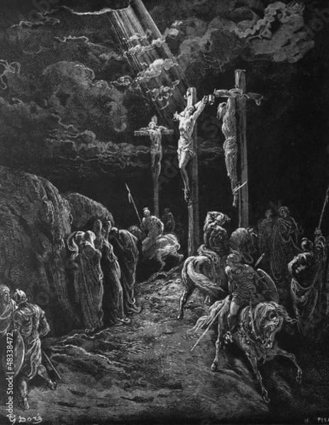 Fototapeta The death of Jesus