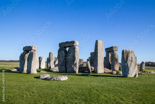 Fototapeta stonehenge at sunset