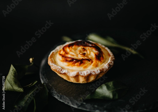 Fototapeta baked apple pie