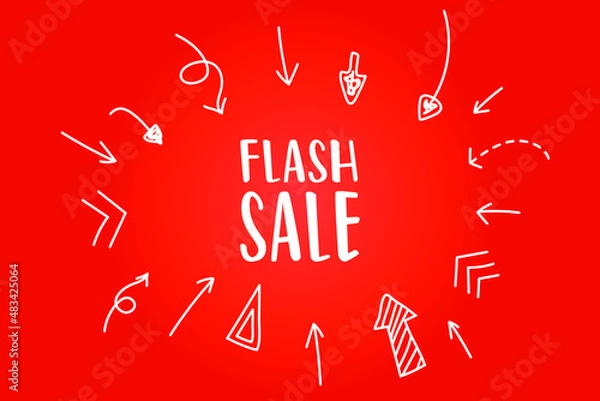 Fototapeta red vector banner displays words new update window sign