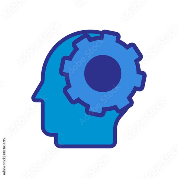 Fototapeta idea icon, creative vector, light illustration