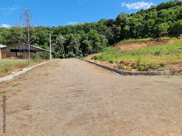 Obraz estrada, rua sem calçamento