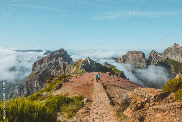 Obraz landscape in the dolomites