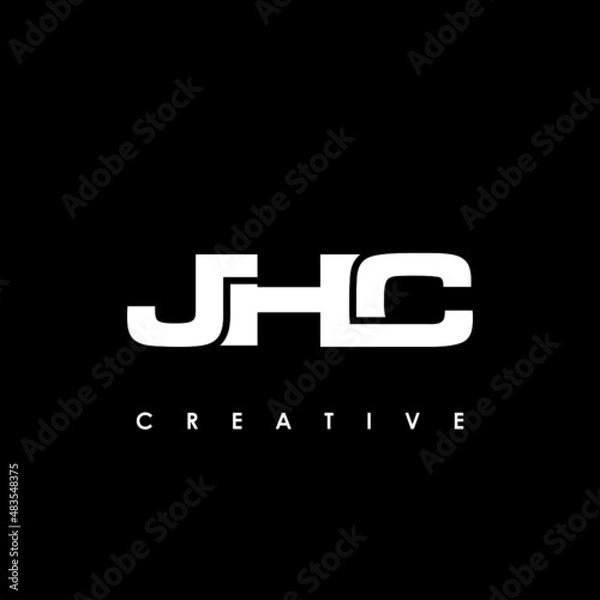 Obraz JHC Letter Initial Logo Design Template Vector Illustration