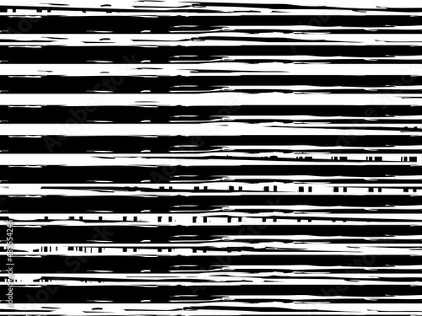 Fototapeta Black and white abstract illustrative background design for shirt and paperback printing