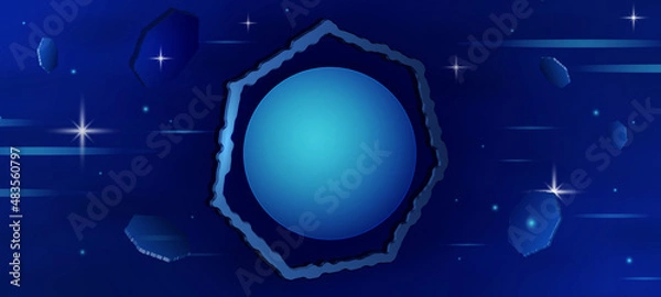 Fototapeta Web background ball texnologies space planet