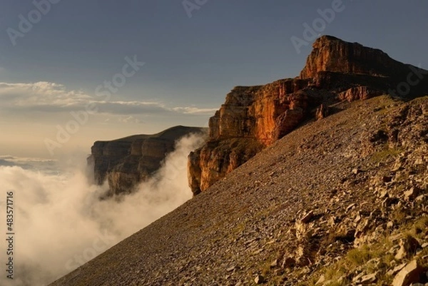 Fototapeta Evening in mountains