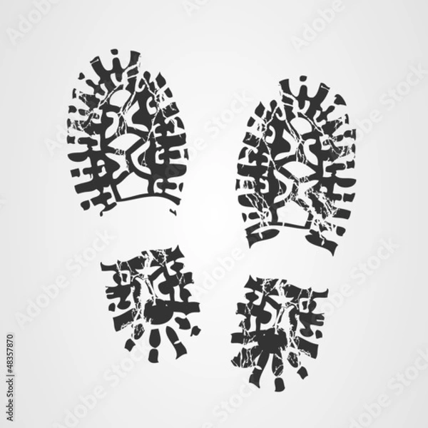 Obraz Boot print