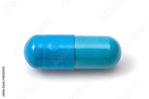 Fototapeta Blue Capsule