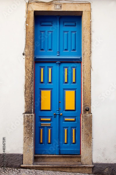 Obraz Blu/Yellow Door
