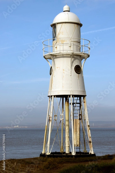 Fototapeta Blacknore Point Lighthouse, Portishead