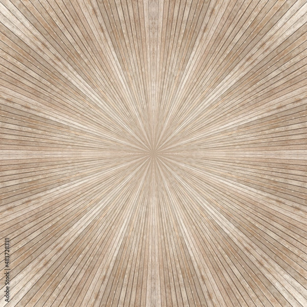 Fototapeta texture bois rayonnant 