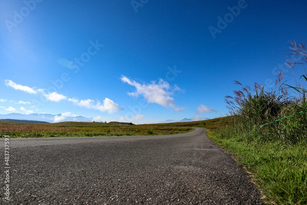 Fototapeta 【日本】絶景ドライブのビーナスライン