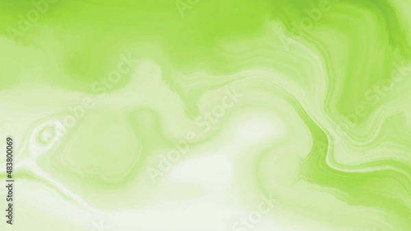 Obraz Green tea matcha with milk drink texture background.