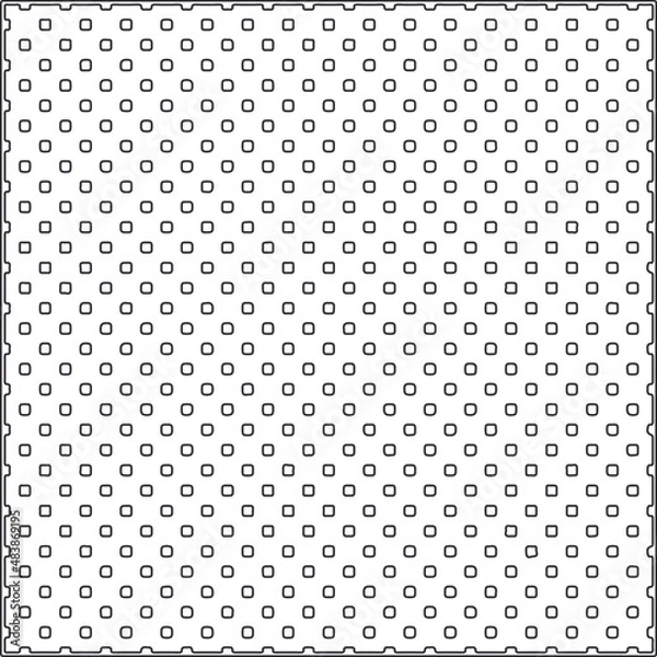 Fototapeta 
Vector pattern with symmetrical elements . Repeating geometric tiles from striped elements.Monochrome texture.Black and 
white pattern for wallpapers and backgrounds.line art.
