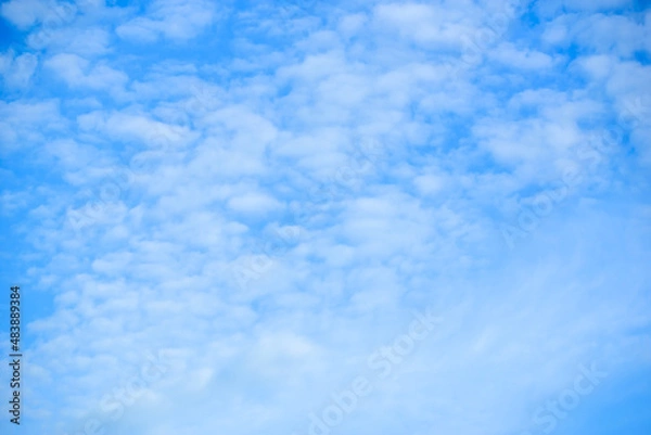 Fototapeta Background of blue sky and clouds