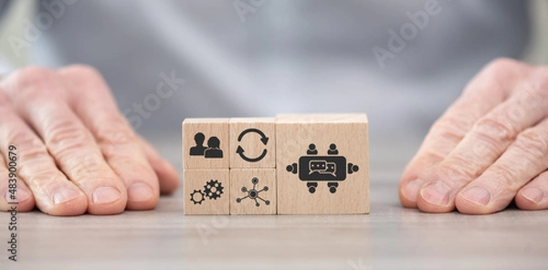 Fototapeta Concept of meeting