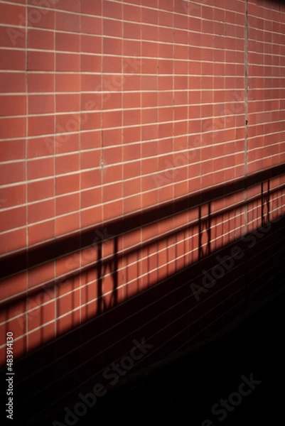 Obraz Red brick wall