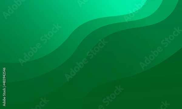 Fototapeta Abstract green background. Vector illustration