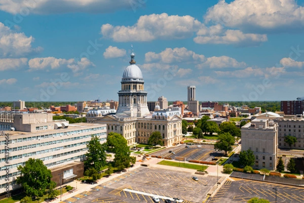 Obraz Illinois state capitol building.