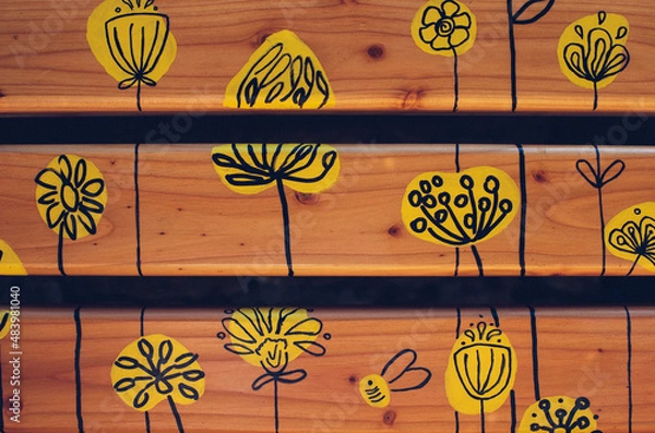 Fototapeta Blumendesign