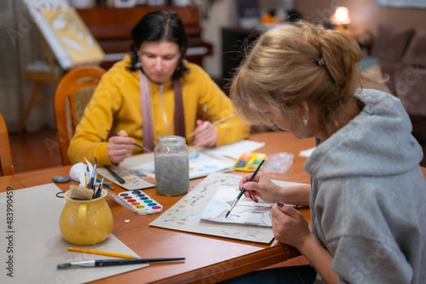Obraz students in classroom