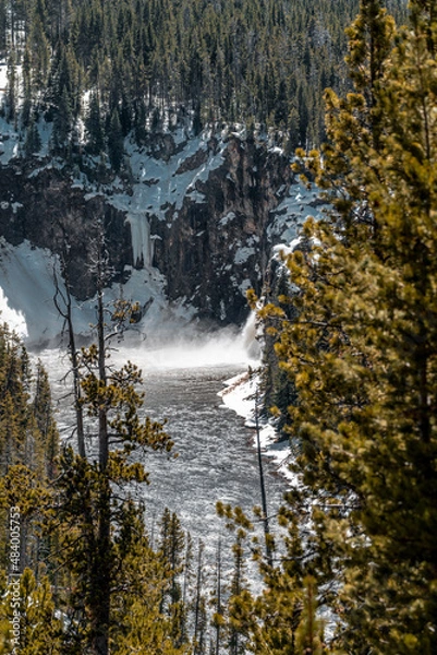 Obraz yosemite falls park