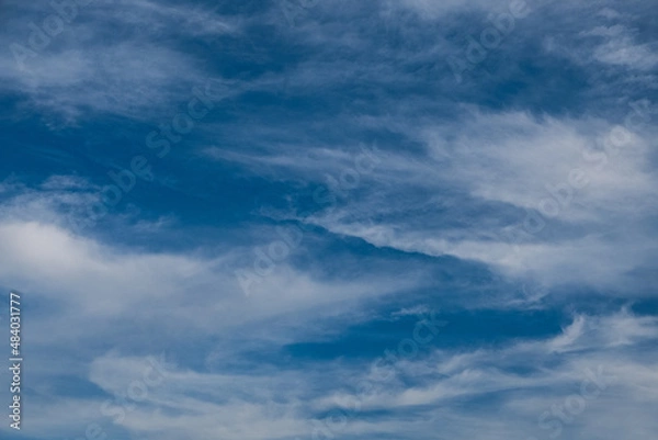 Obraz blue sky with clouds