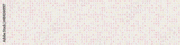 Obraz Abstract Geometric Pattern generative computational art illustration