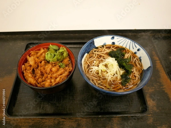 Obraz かき揚げ丼セット