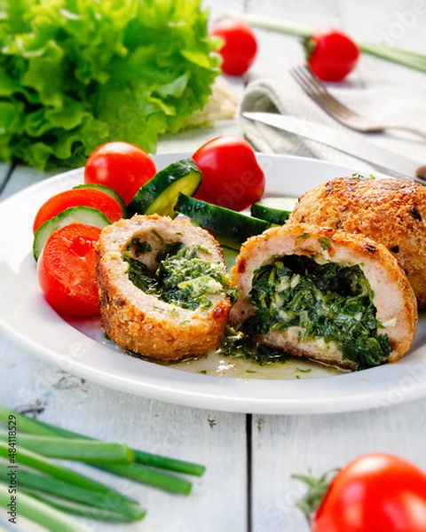 Fototapeta Chicken Kiev Cutlets