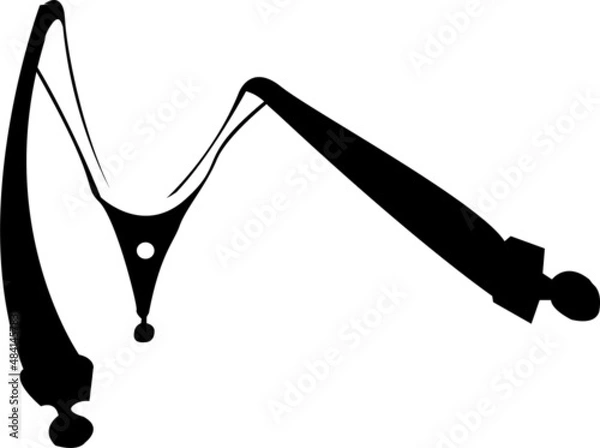 Fototapeta Trouser suspenders hold them in place so that the pants do not fall off
