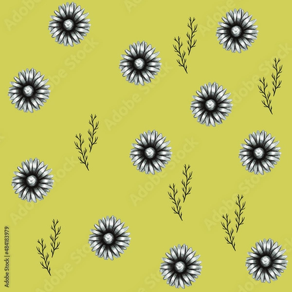 Obraz seamless floral pattern