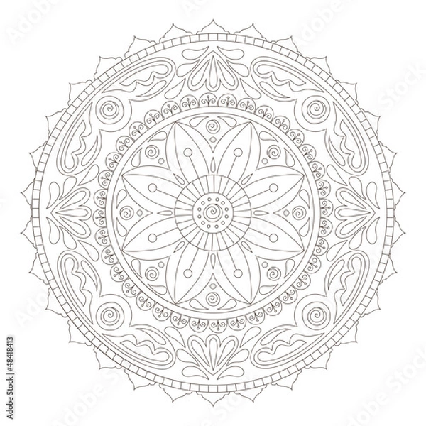 Obraz Mandala doodle