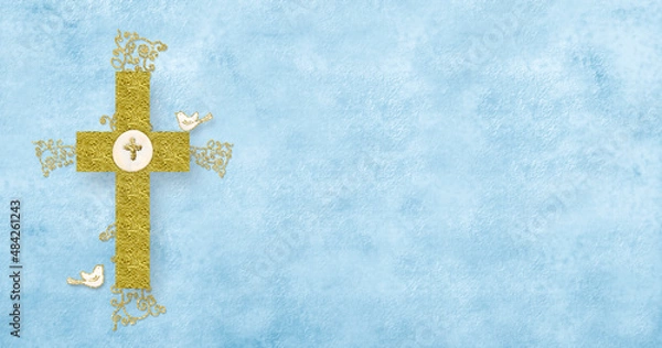 Obraz Christian symbol background for design