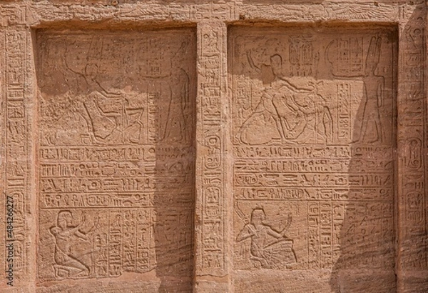 Obraz Hieroglyph wall - Egypt