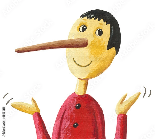 Obraz Śliczny Pinokio