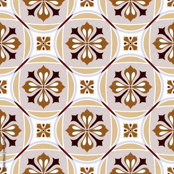 Obraz Seamless tile design