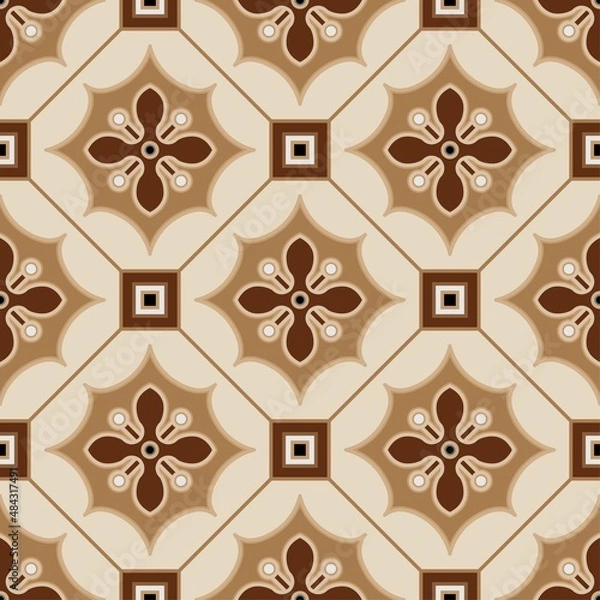 Obraz Seamless tile vector