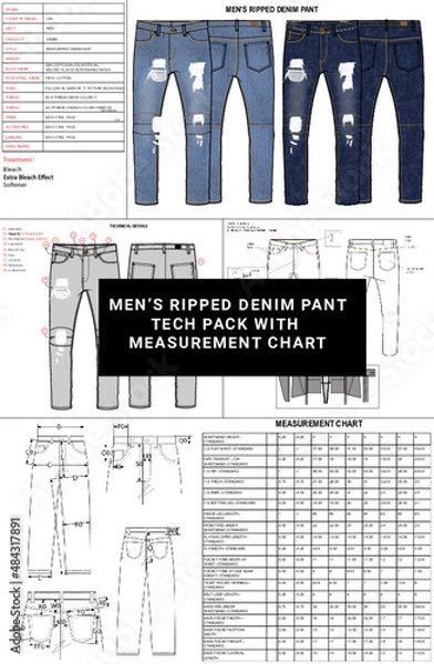 Obraz Denim Pant tech pack 