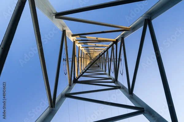 Fototapeta strommast