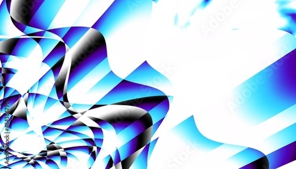 Obraz Abstract fractal pattern.