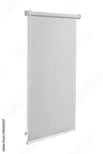 Obraz blinds roll isolated on white