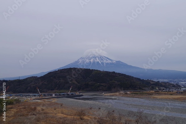 Fototapeta 冬の富士山