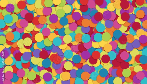 Obraz Konfetti Background