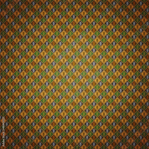 Fototapeta Coffee Design (Vintage Pattern Page)