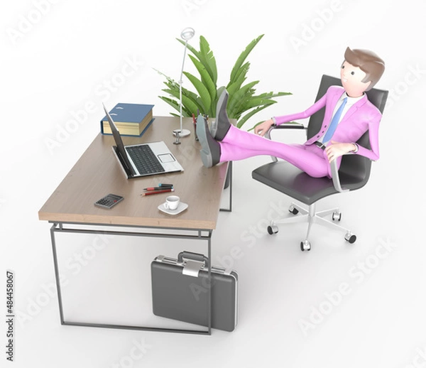 Obraz businessman at the office