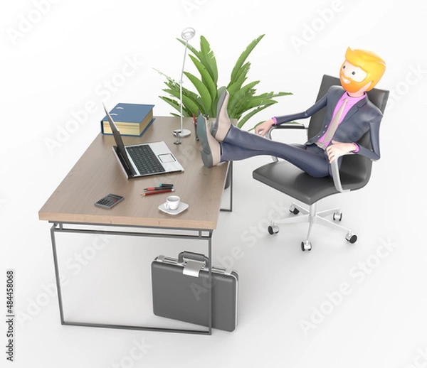 Obraz businessman at the office