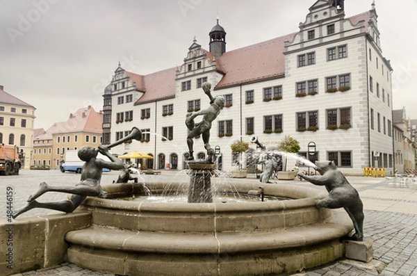 Obraz Torgau Market Square